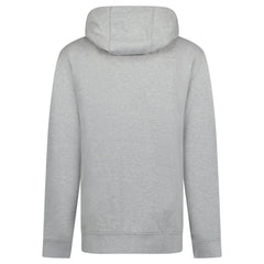 BURBERRY HOVE CHECK HOOD EMBROIDERY LOGO HOODIE GREY