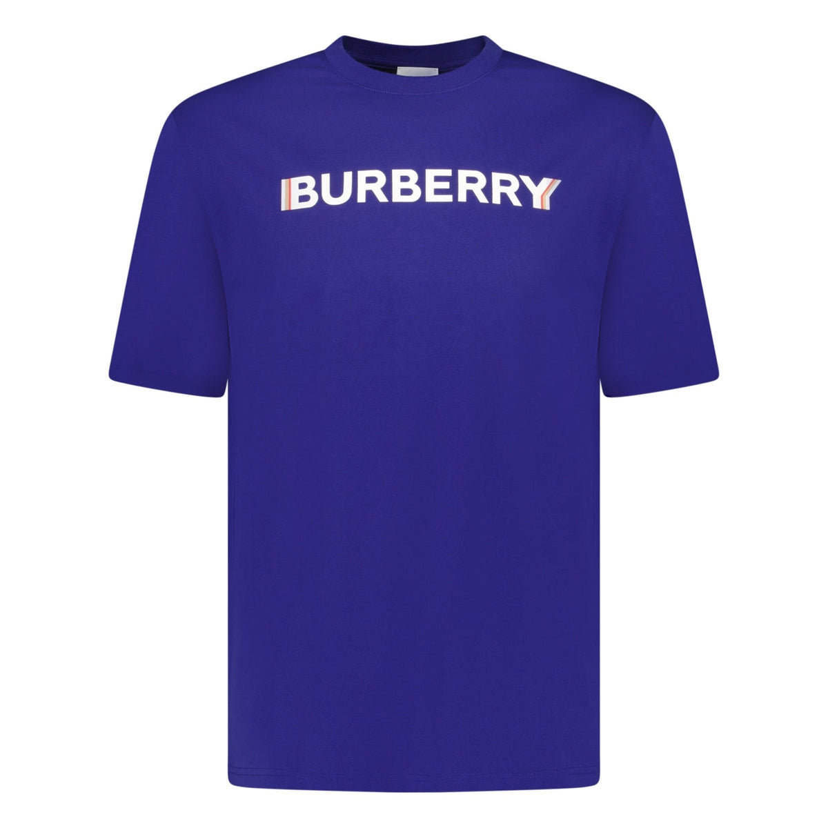 BURBERRY LOGO PRINT T-SHIRT BLUE