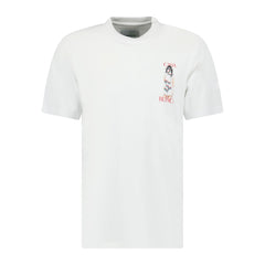 CASABLANCA 'TENNIS GIRL' T-SHIRT WHITE
