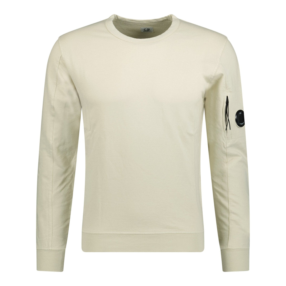 CP COMPANY Arm Lens Sweatshirt Ivory