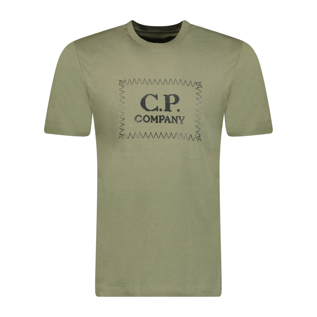 CP COMPANY Chest Logo T-Shirt Khaki