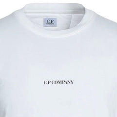 CP COMPANY Chest Logo T-Shirt White