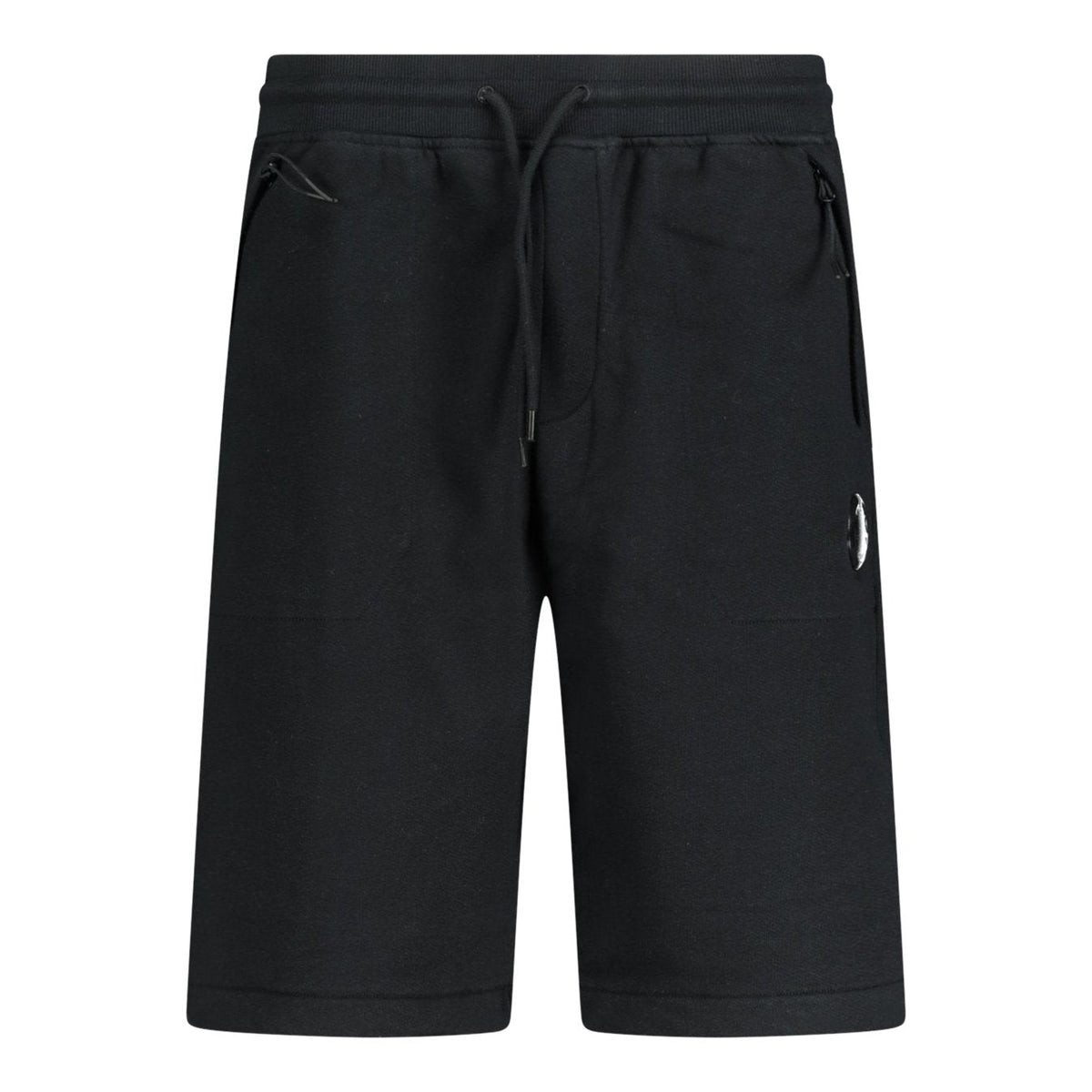 CP COMPANY Cotton Lens Shorts Black