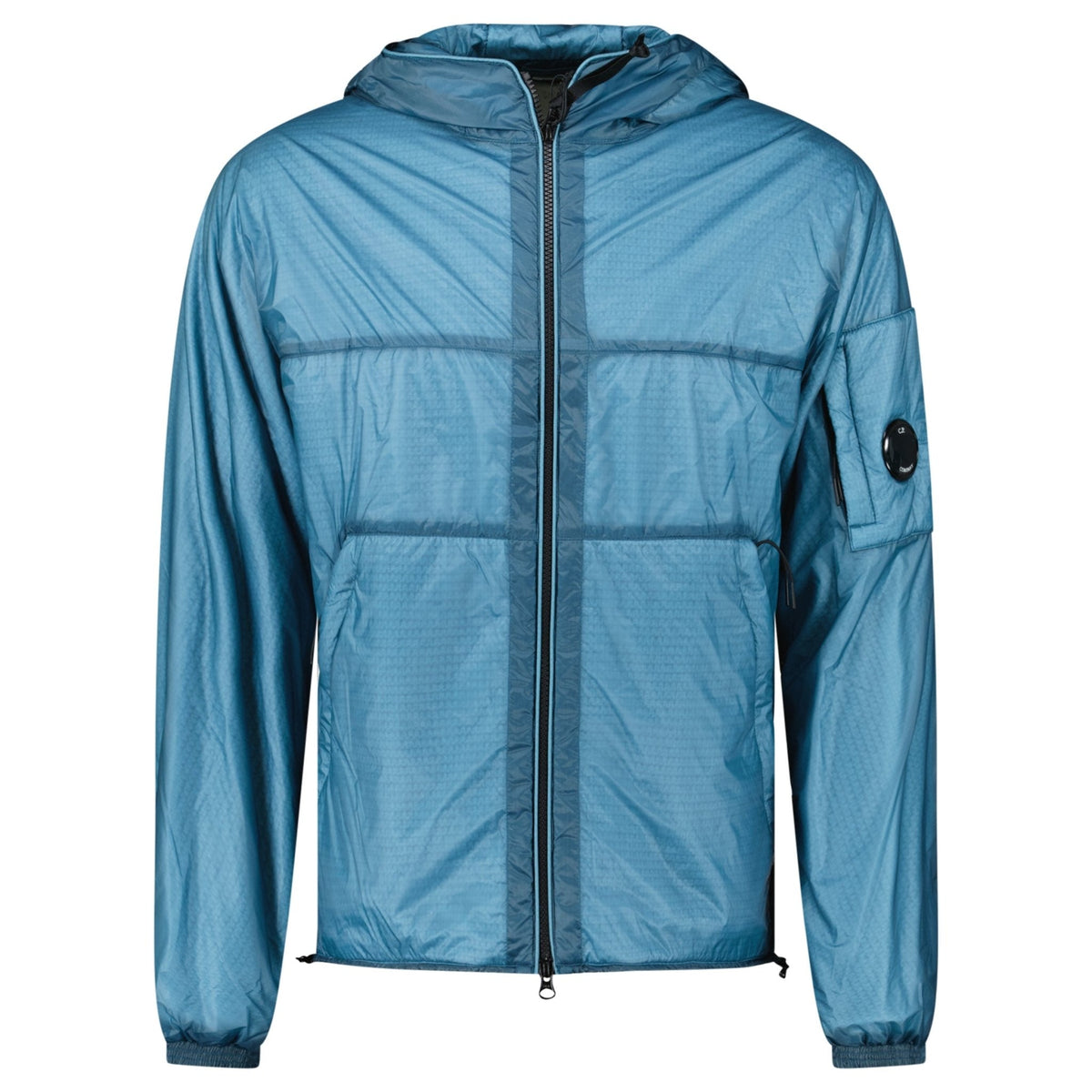 CP COMPANY NADA SHELL JACKET IN AEGEAN BLUE