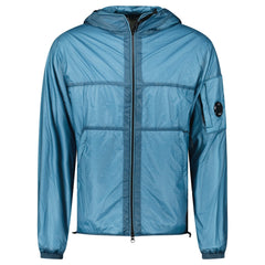 CP COMPANY NADA SHELL JACKET IN AEGEAN BLUE