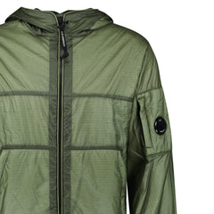 CP COMPANY NADA SHELL JACKET IN SEAGRASS GREEN