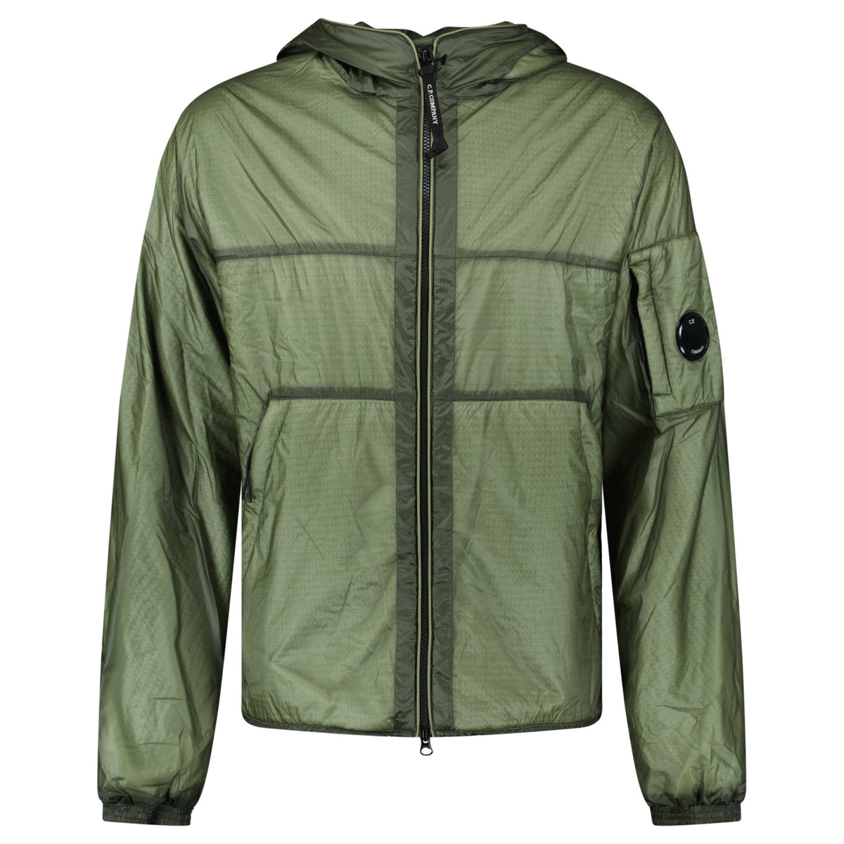 CP COMPANY NADA SHELL JACKET IN SEAGRASS GREEN