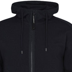 CP COMPANY Goggle Hoodie Sweatshirt Black