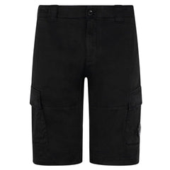 CP COMPANY Lens Cargo Shorts Black