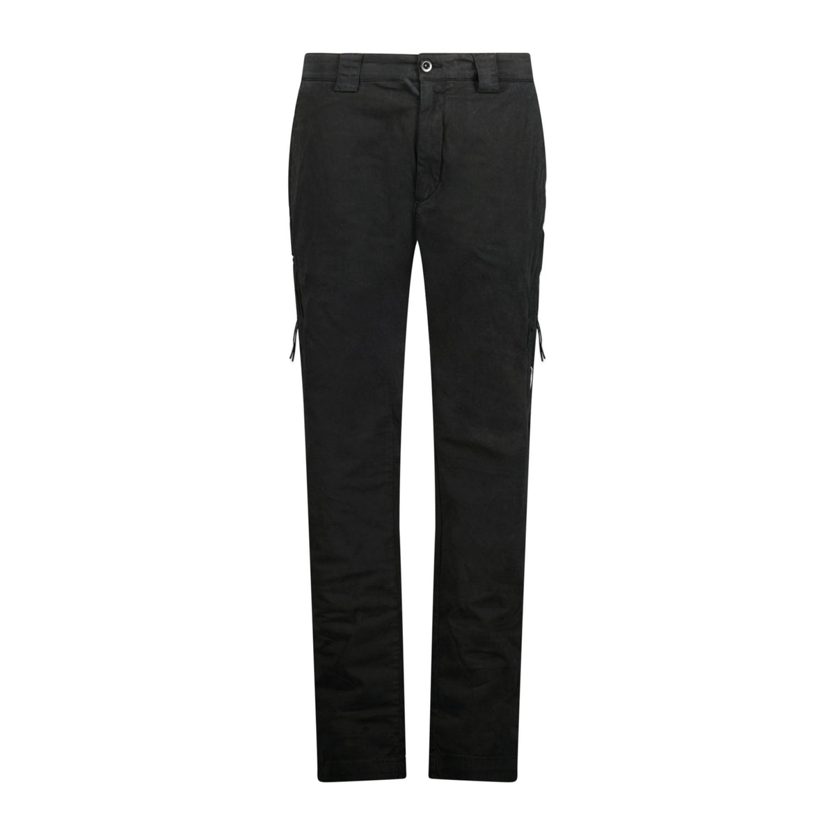 CP COMPANY Lens Stretch Sateen Cargo Pants Black