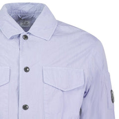 CP COMPANY Military Ice Blue Overshirt Jacket