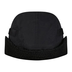CP COMPANY Patch Logo Flatt Nylon Cap Black