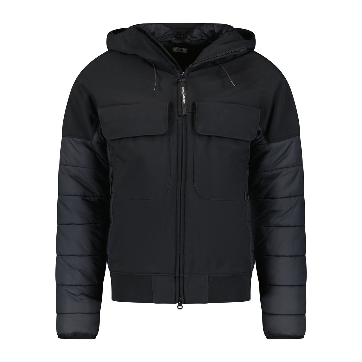 CP COMPANY Shell-R Mixed Medium Jacket Black