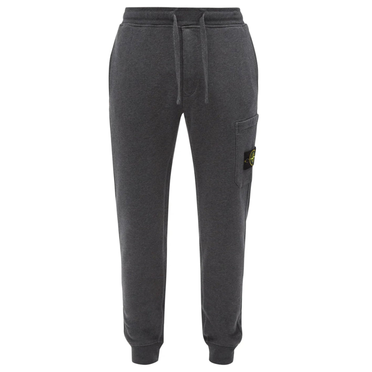 STONE ISLAND BASIC BADGE SWEATPANTS DARK GREY