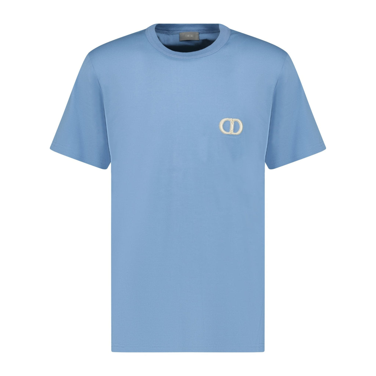 DIOR  'CD ICON' LOGO T-SHIRT BLUE
