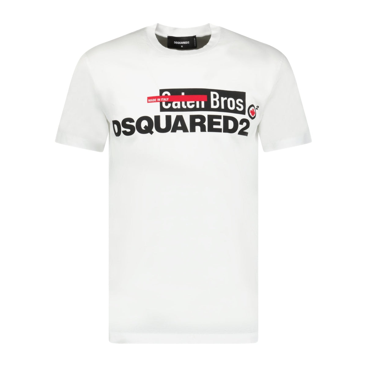 DSQUARED2 Caten Bros Logo T-Shirt White
