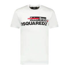 DSQUARED2 Caten Bros Logo T-Shirt White