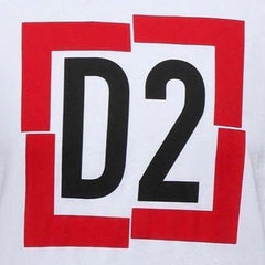 DSQUARED2 (D2) Box Logo T-Shirt White