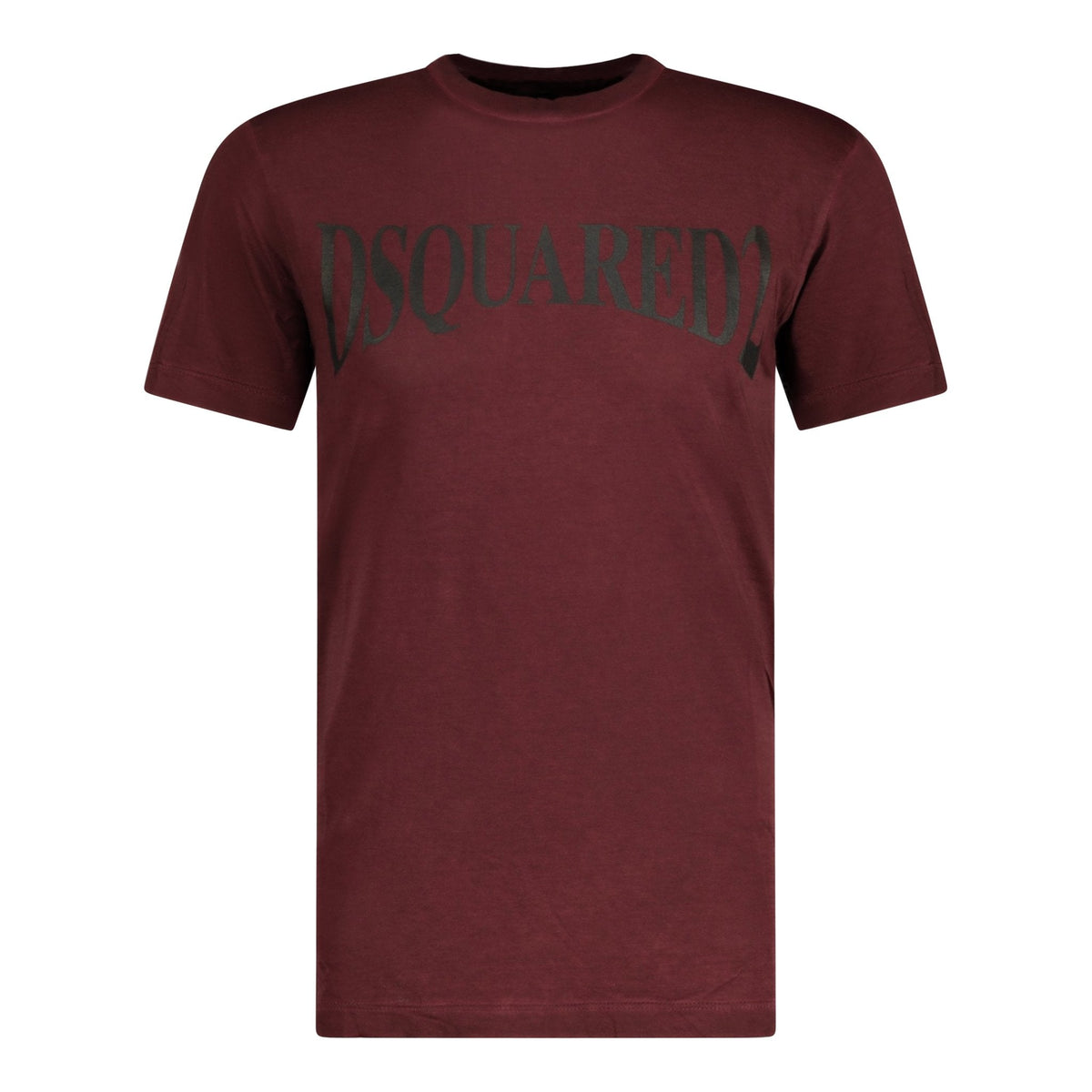 DSQUARED2 Logo Printed T-Shirt Maroon