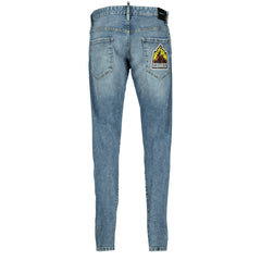 DSQUARED2 'Sexy Twist' Light Blue Slim Fit Jeans