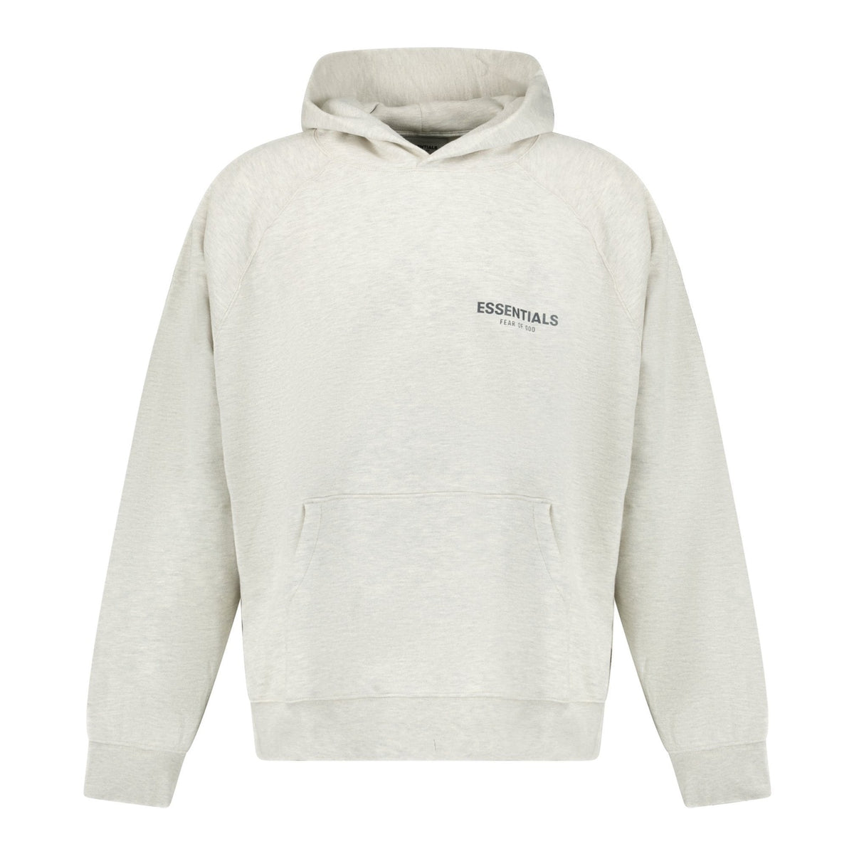 FEAR OF GOD ESSENTIALS ESSENTIALS HOODIE CORE COLLECTION LIGHT OATMEAL - GREY