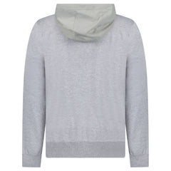 GRAN SASSO HOODED ZIP-UP JACKET IN GREY