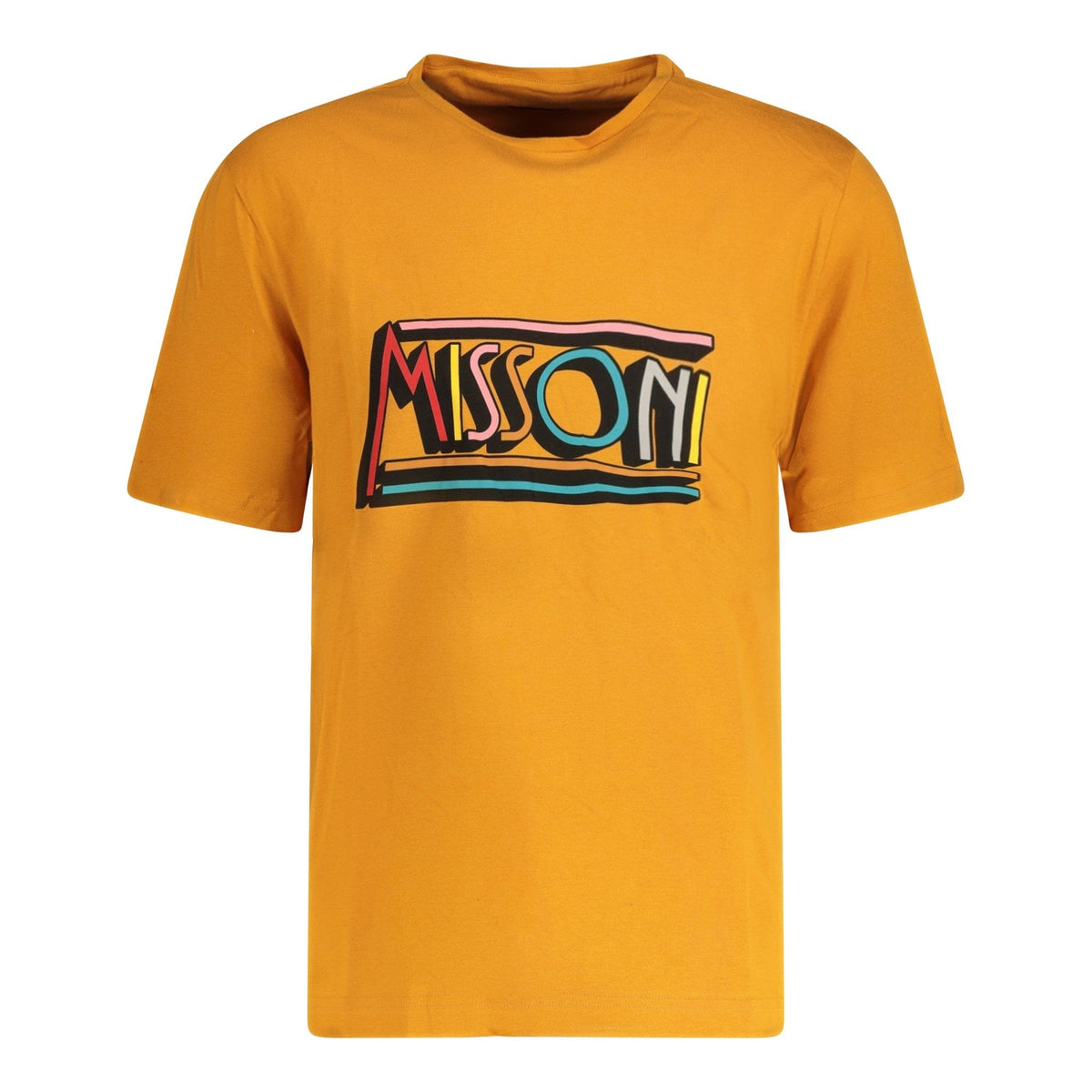 MISSONI Colourful Logo T-Shirt Orange