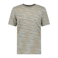 MISSONI Contrast Collar T-Shirt Brown & White