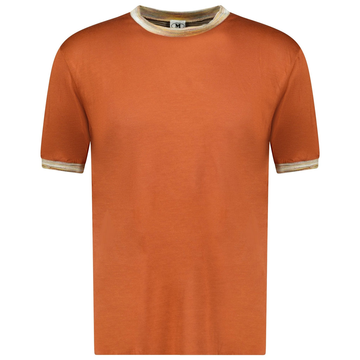 MISSONI Contrast Collar T-Shirt Desert Orange
