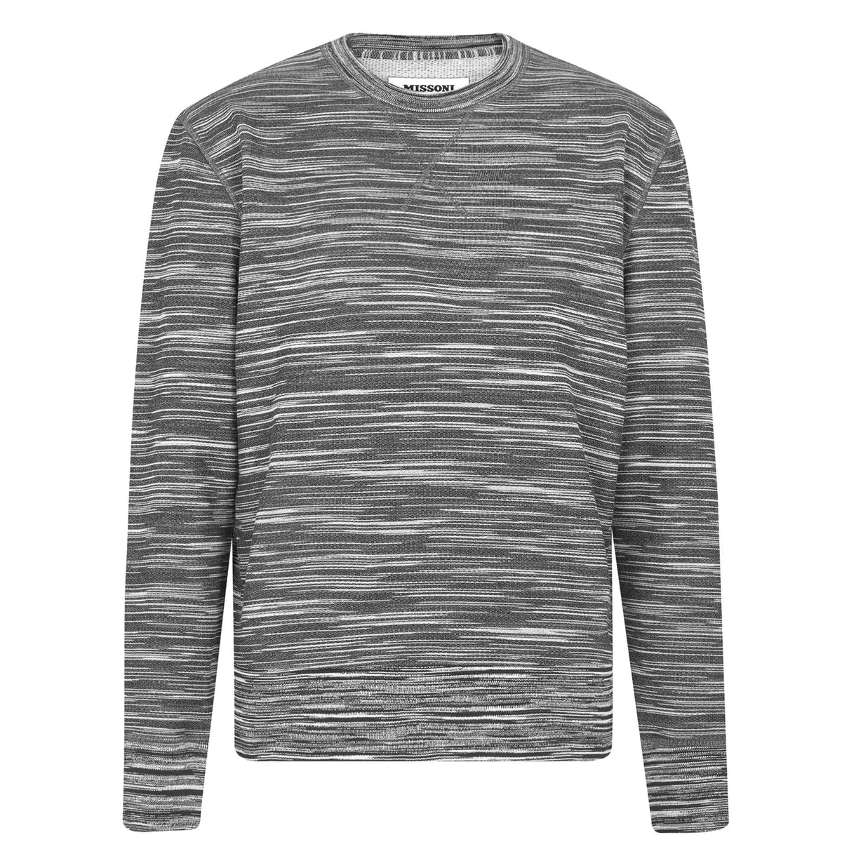 MISSONI Stripe Sweatshirt Black and White