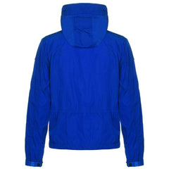 Blue 'Scie' Ghost Badge Nylon Jacket