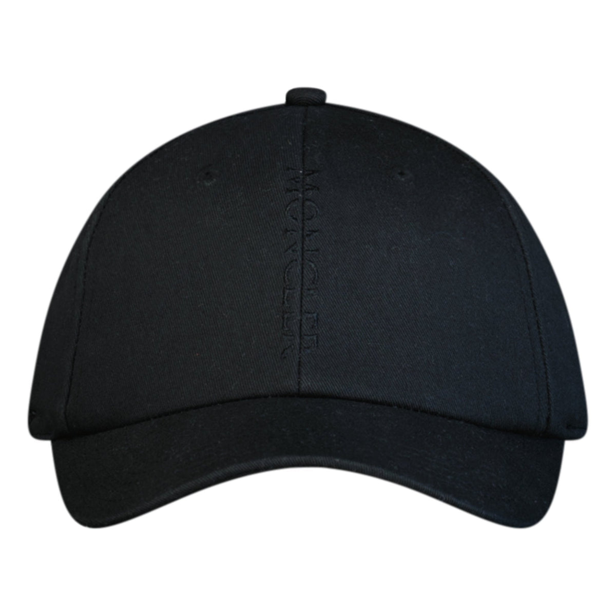 MONCLER EMBROIDERY HAT BLACK