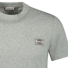 Embroidery Logo T-Shirt Grey