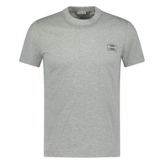 Embroidery Logo T-Shirt Grey