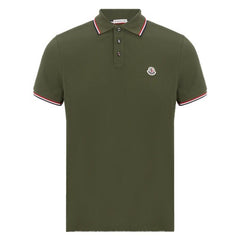 Logo Cotton Polo T-Shirt Khaki