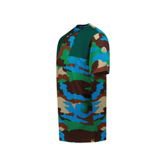 Raised Logo T-Shirt Camo Green