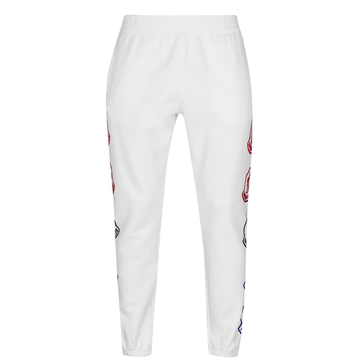 Side Logo Sweatpants White