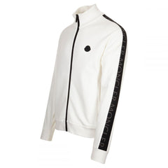 Track Jacket White & Black