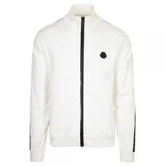 Track Jacket White & Black