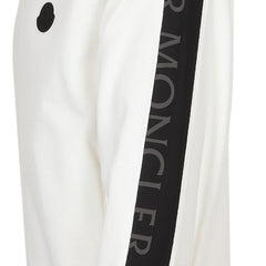 Track Jacket White & Black