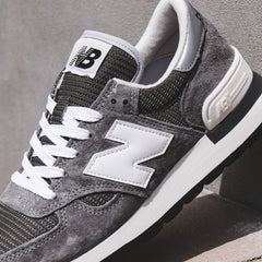 New Balance Men 990v1 Grey Made in USA M990GR1