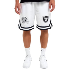 New Era NFL Mesh Shorts Las Vegas Raiders - White