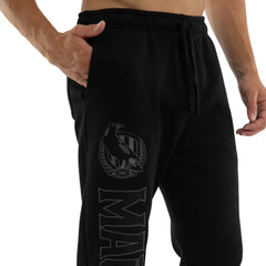 NXP X AFL Collingwood Perform Trackpant - Jet Black