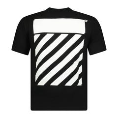 OFF-WHITE Back Logo Design T-Shirt Black