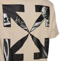 OFF-WHITE Caravaggio Arrow Slim Fit T-Shirt Sand