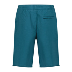 OFF-WHITE  COTTON SWEAT SHORTS DUCK GREEN