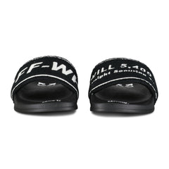 OFF-WHITE Embroidery Sliders Black