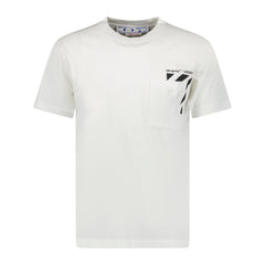 OFF-WHITE  Pocket Logo T-shirt White