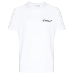 OFF-WHITE Slim Fit FF Blur T-Shirt White