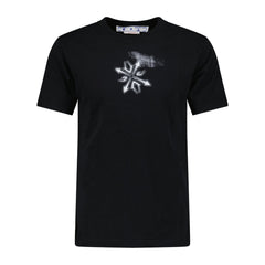 OFF-WHITE Tribal Graffiti T-Shirt Black